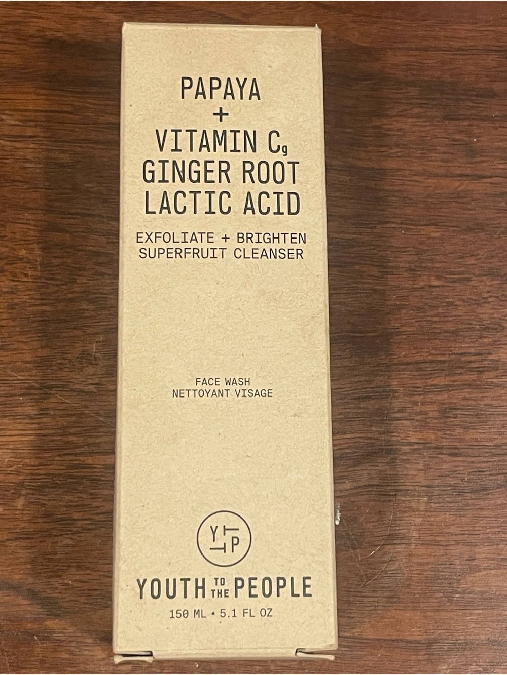Youth to the People Lactic Acid Papaya Enzyme Cleanser